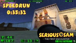 Serious Sam: The First Encounter - SpeedRun - 0:35:32