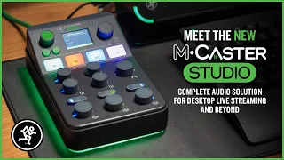 Mackie M•Caster Studio - Desktop Live Streaming Mixer