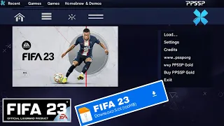 FIFA 23 PPSSPP ISO FILE