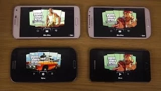 GTA San Andreas Samsung Galaxy S5 vs. Galaxy S4 vs. Galaxy S3 vs. Galaxy S2 Gameplay Comparison