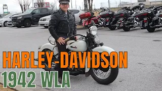 1942 Harley-Davidson WLA (The motorcycle that won WW2)