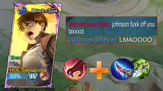 I Met Pro Johnson  ll Mobile legends Eren Yeager skin, Yin