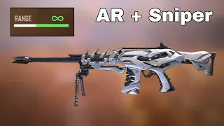 When Your AR has a Range of Sniper in COD Mobile Battle Royale #shorts