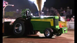 10,200 lb Pro Stock Tractors Pulling in Nordheim, TX 2024