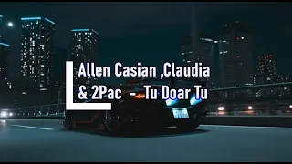 Allen Casian , Claudia Sanda  & 2Pac - Tu doar Tu |  Remix 2024