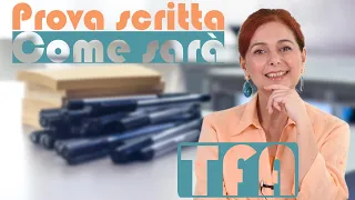 Come sarà la prova scritta del TFA