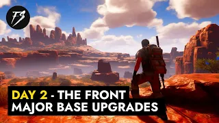 MAJOR Base Upgrades in This Open World Survival | The Front Gameplay