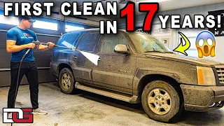 Can This ABANDONED Cadillac Escalade Be Saved?! | The Detail Geek