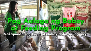 Pag Aalaga ng Baboy at Feeding Program, Nakapundar ng Lupa at Bahay dahil sa Piggery