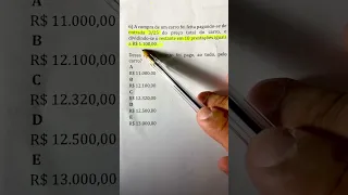 (Banca Cesgranrio) A compra de um carro foi feita pagando-se de entrada 3/25 do preço total do carro