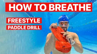 How To Breathe In Freestyle - Paddle Drill