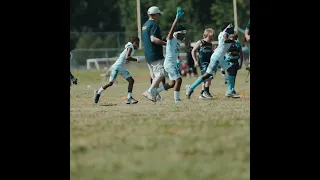 2023 Carolina Rams 7u spring 7ON7 (32) vs MintHill Chargers (0)