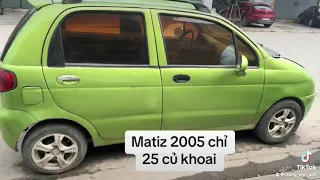 Daewoo Matiz 2005 giá 25 triệu 0951688885