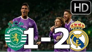 Sporting vs Real Madrid 1-2 All Goals & Highlights