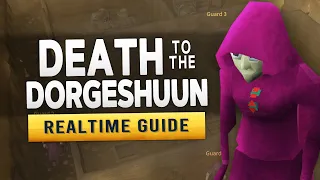 [RS3] Death to the Dorgeshuun – Realtime Quest Guide