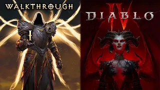 Diablo 4 Walkthrough Part 1 (Story Playthrough, All Side Quests, 1440p60)