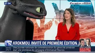 Krokmou, le héros de Dragons, était l'invité e Première Édition ce mercredi