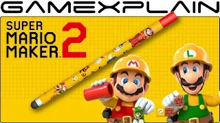 Super Mario Maker 2 Gets An Official Stylus as a Pre-Order Bonus!