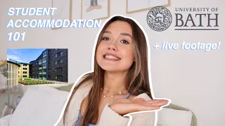 student accommodation 101 @ BATH with insider info, reviews + videos! WATCH BEFORE APPLYING