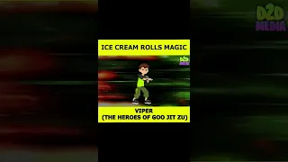 Ben 10 Viper (The Heroes of Goo Jit Zu) | D2D Ben 10 #shorts