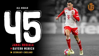 Jamal Musiala "Bambi" All 45 Goals In His Career So Far | With Commentary - FHD