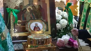 Мощи преподобного Сергия Радонежского прибыли в Тюмень