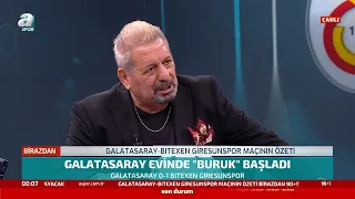 Galatasaray 0-1 Bitexen Giresunspor Erman Toroğlu Maç Sonu Yorumu