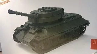 Лего танк Т-34!Обзор