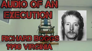 Audio Recording of Richard Boggs 1990 Execution