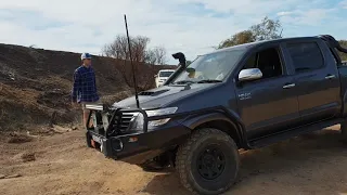 Amarok VS Triton mq offroad at menai 4x4 track