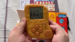 McDonald's Chicken Nuggets Tetris Gameboy toys Unboxing