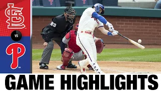 Cardinals vs. Phillies Game Highlights (4/18/21) | MLB Highlights