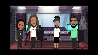 Kendrick Lamar vs Drake vs J cole how it started and ended full beef (parody)