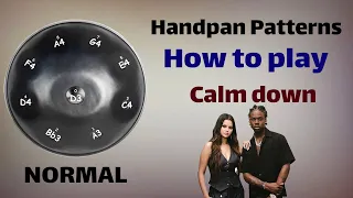 Calm down (selena gomez & rema) ; hangdrum tutorials I آموزش هنگدرام
