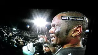 Charles Woodson's Last Game in Oakland Coliseum - 12/24/2015