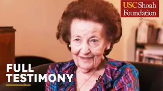 Holocaust Survivor Honey Chester | Last Chance Testimony Collection | USC Shoah Foundation