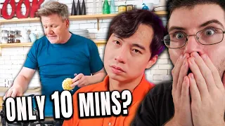 Pro Chef Reviews.. Uncle Roger NOT LIKING Gordon's 10 MIN Ramen!