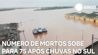 Meteorologista atualiza previsão do tempo no Sul