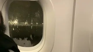 hailstorm on plane @ Antalya airport