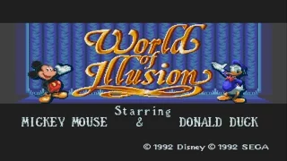 WORLD OF ILLUSION (Mega Drive)  - 2 PLAYERS - HD 1080 -