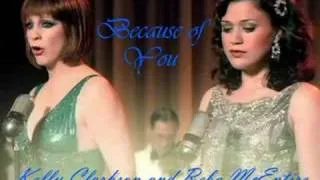Kelly Clarkson & Reba- Because of you Chipmunk Version