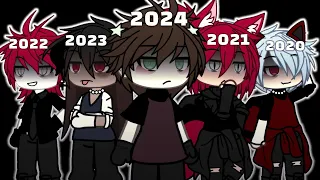 "⏰" Time flies by..  Gacha Life meme / trend [ HAPPY NEWYEAR!! 💥 ] - 2020 - 2024 - Not og⏳