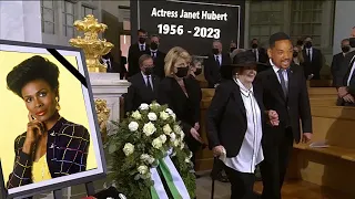 1 hour ago at the funeral, Will Smith cried over the death of 'Fresh Prince of Bel-Air' Janet Hubert