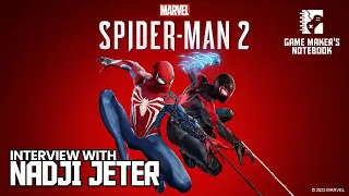 A Decade as Miles Morales with Marvel's Spider-Man 2's Nadji Jeter | Game Maker's Notebook Podcast