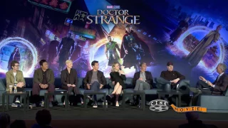 Doctor Strange's Benedict Cumberbatch, Director and Cast Talk Marvel Film.