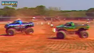 BIGFOOT vs. SNAKE BITE Monster Truck 1997 Pt. 1 - Anderson, SC - BIGFOOT 4x4, Inc.