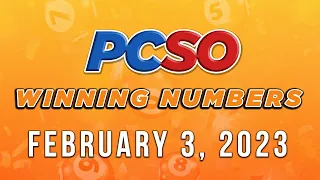 P49M Jackpot Ultra Lotto 6/48, 2D, 3D, 4D and Mega Lotto 6/45 | February 3, 2023