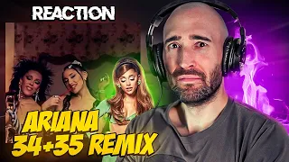 ARIANA, DOJA, MEGAN - 34 +35 REMIX [FIRST TIME REACTION]