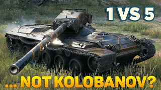 Concept 1B • 1 vs 5 is No Longer Kolobanov? World of Tanks