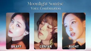 TWICE - Moonlight Sunrise Voice Combination (Different Ear, Different Member)